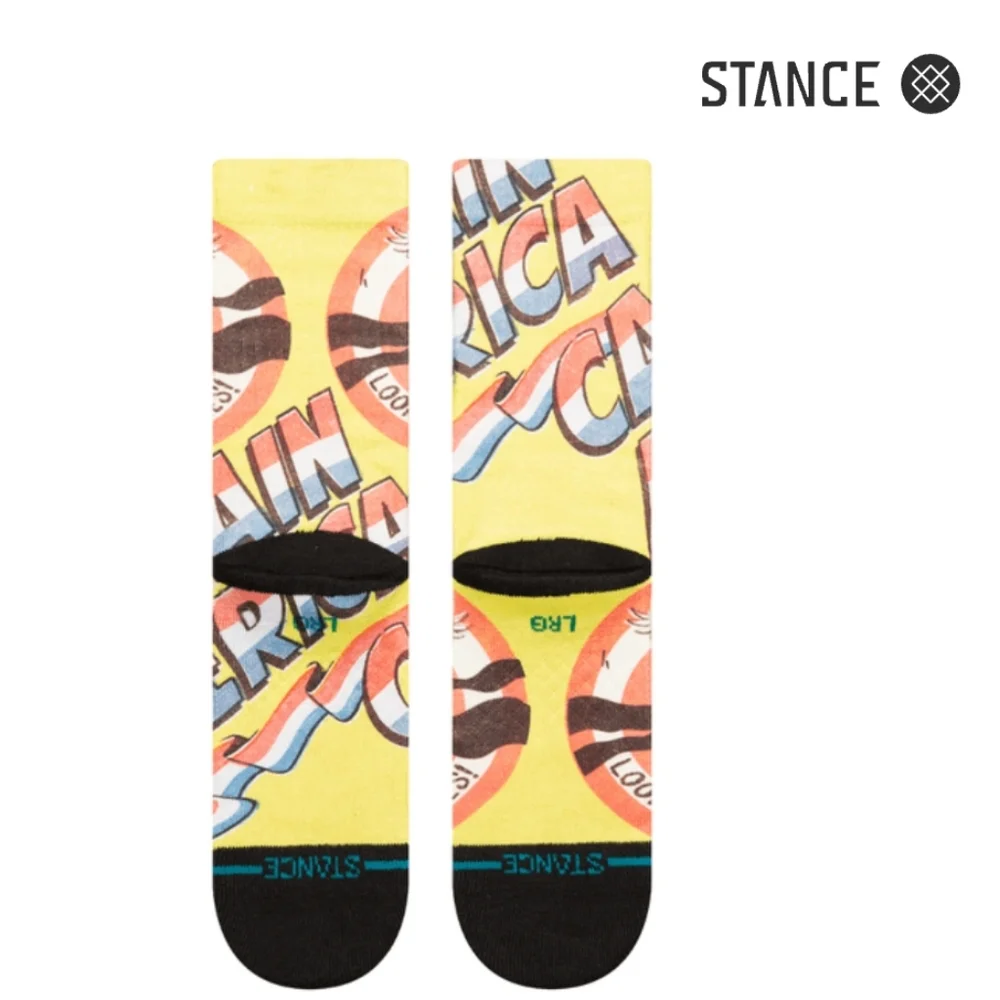 NWT Boy's Captain America No Cavities Stance Graphic Socks